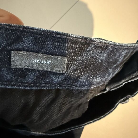 Bonobos Jeans Mens 36x30 Blue Dark Wash Stretch Denim Straight Leg Casual Pants - Picture 6 of 9